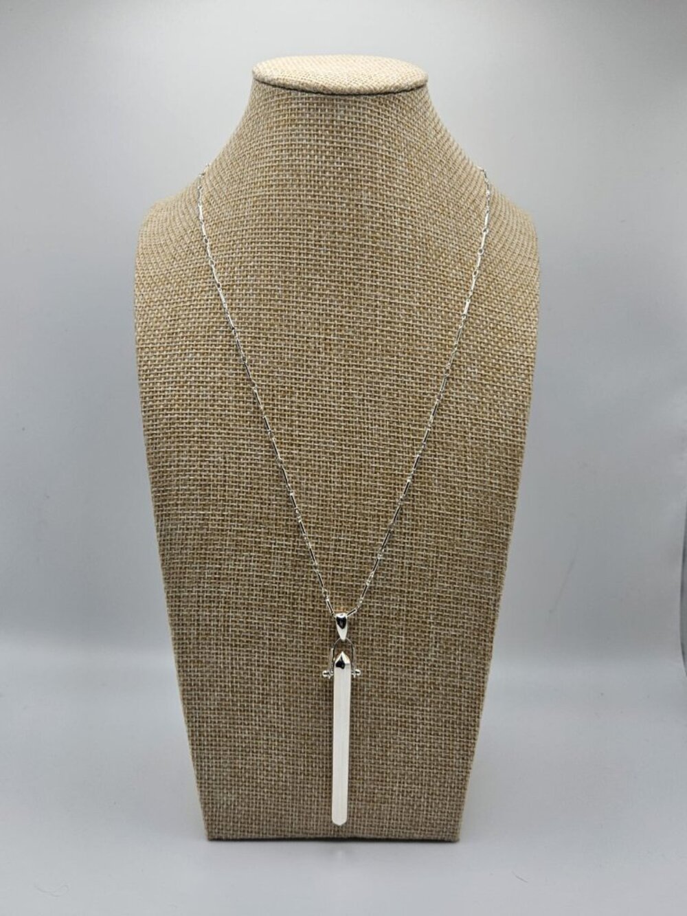 Stella & Dot Rebel Pendant Necklace - Silver (N284S) New In Box - NWT